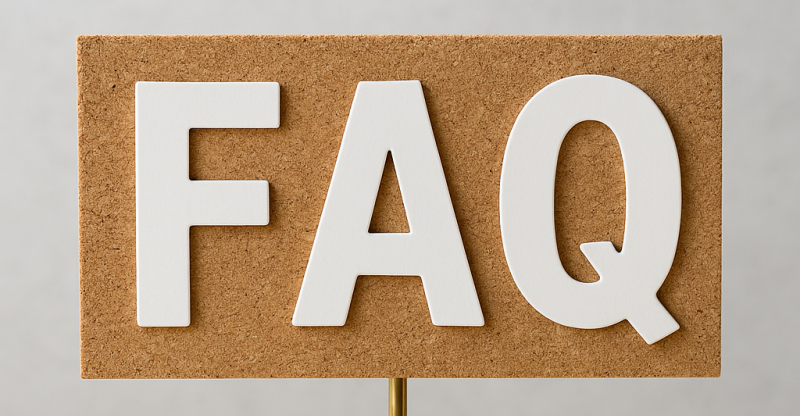 FAQ stock image for Family Garage Door Repair of Charlotte, NC.