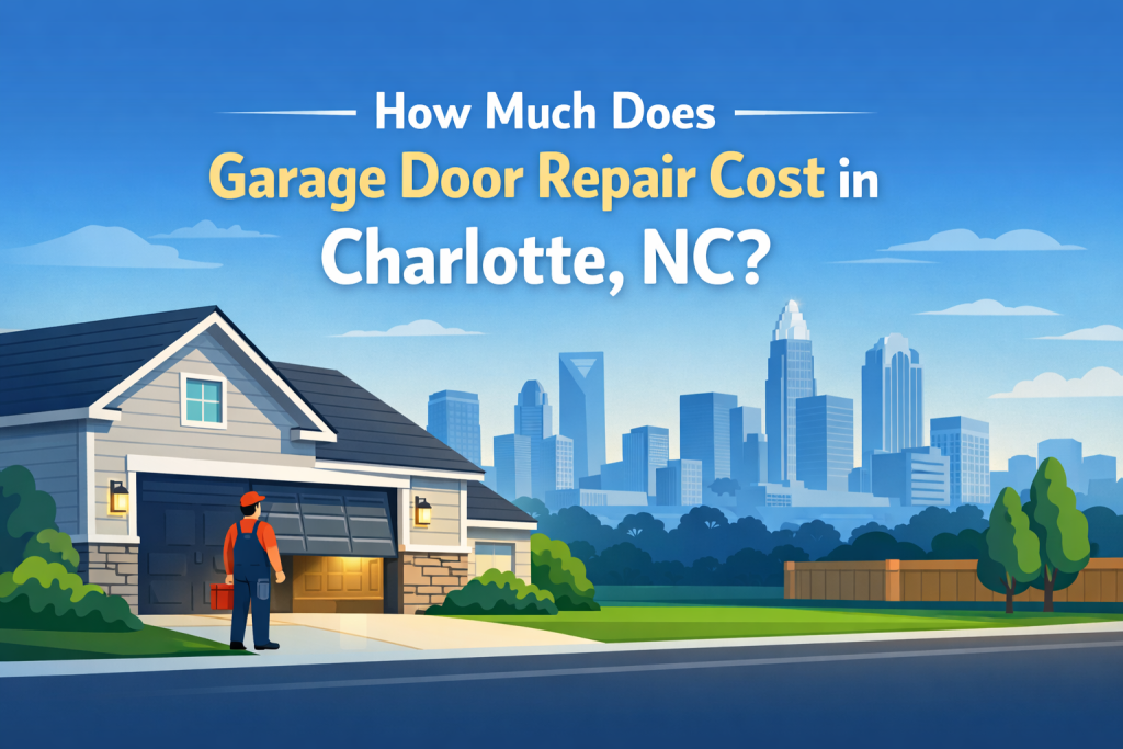 How Much Does Garage Door Repair Cost in Charlotte, NC? How Much Does Garage Door Repair Cost in Charlotte, NC?